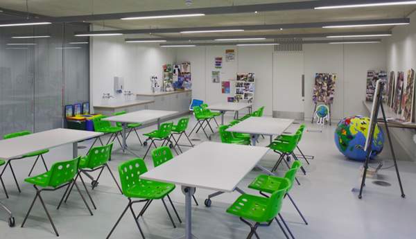 Our Learning Zone is like a decent-sized, well-equipped classroom