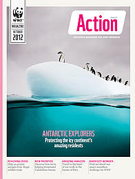 Front cover for the October 2012 issue of Action magazine