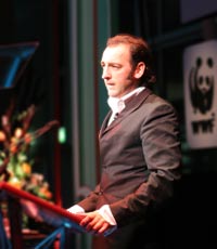 Alistair McGowan hosting the BEMAs in 2006
