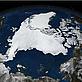 Satellite image of Arctic ice © NASA