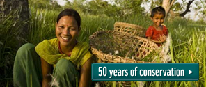 50 years of conservation © © Simon de Trey White