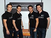 Blake with Earth Hour switch