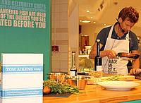 Tom Aikens cooking at Selfridges for Project Ocean - © Selfridges Tom Aikens cooking at Selfridges for Project Ocean
