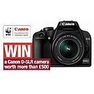 Win a Canon camera