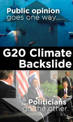 Climate backslide at G20 meeting, June 2010 tcktcktck