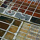 Overhead shot of sewage treatment plant, Brazil