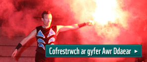 Cofrestwrch ar gyfer Awr Ddaear WWF