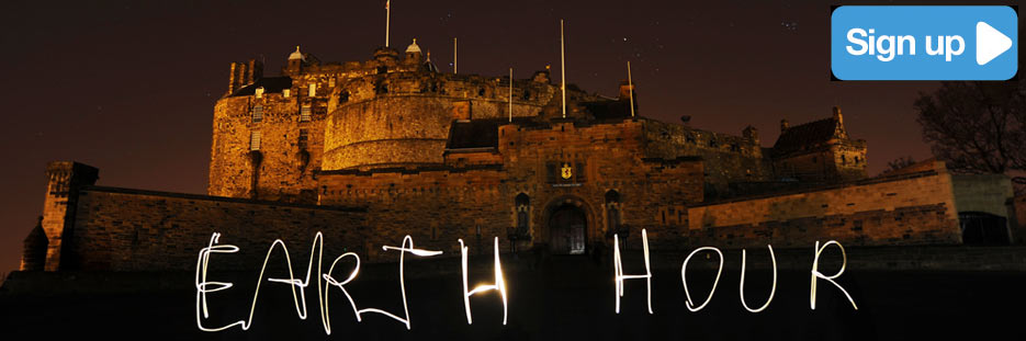 Earth Hour Scotland sign up