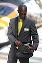 Eurostar engaged WornAgain to convert old staff uniforms and seat covers to create new bags for their train staff. 