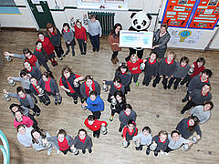 Plant Ysgol Evan James Peter Williams / WWF Cymru Plant Ysgol Evan James