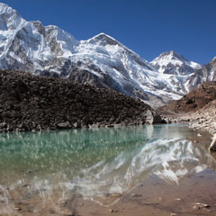 Glacial lake in the himalayas Steve Morgan / WWF