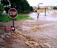 Flooding, extreme weather event