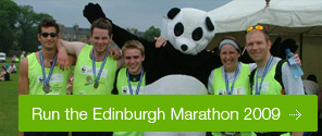 Run the Edinburgh Marathon 2009
