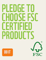 Pledge to choose FSC certified products
