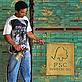 The symbol of the FSC is spay-painted onto stacks of processed timber. - Edward PARKER / WWF-Canon The symbol of the FSC is spay-painted onto stacks of processed timber.