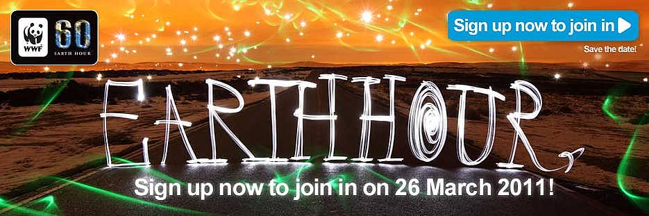 Earth Hour 26 March 2011