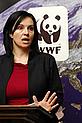 Housing Minister, Caroline Flint at the WWF event © Richard Stonehouse