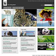 WWF-UK new website homepage