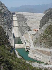 The Tehri dam on the Ganges River © Joerg Hartmann / WWF-Germany