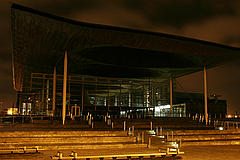 Senedd building switched off during Earth Hour WWF UK/Peter Williams