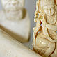 Products carved from elephant ivory