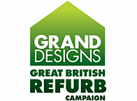 Grand Designs Great British Refurb campaign logo