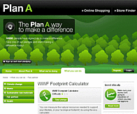 Marks and Spencer's Plan A website