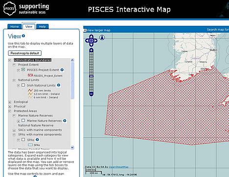 Interactive map