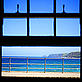View of British coastline