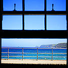View of British coastline