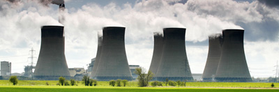 Power station, England