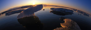 Melting sea ice © National Geographic
