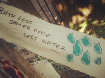 Pledge to save precious water