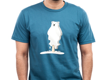 The winning design in the Threadless + WWF challenge