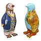 Go Penguins Owl Ma by Paul O'Grady and Vincent by Graeme le Saux