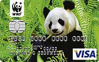 MBNA Visa card - Panda