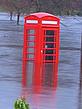 Flooded phone box ©R.Dixon