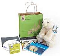 Polar bear adoption pack