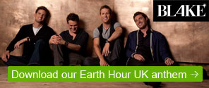 Download the Earth Hour UK anthem by Blake 