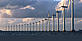 Renewable energy. Wind farm, Middelgrunden Wind Park, Copenhagen, Denmark