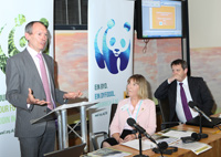John Griffiths, Anne Meikle & Alun Davies - Peter Williams / WWF-Cymru John Griffiths, Anne Meikle & Alun Davies
