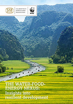 Cover of the 2014 water-food-energy nexus report © WWF Cover of the 2014 water-food-energy nexus report