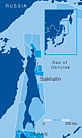 Map of Sakhalin © WWF-UK