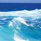 Waves at Sennen Cove, Cornwall