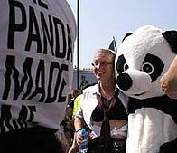 Running event. The panda made me do it..