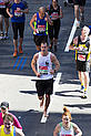Barefoot runner Luke Jones from New Malden runs London Marathon 2014 shoeless. Barefoot runner Luke Jones from New Malden runs London Marathon 2014 shoeless.