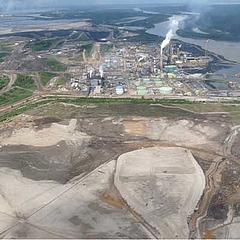 Athabasca tar sands fom the air Colin Baines, Coop Financial Services