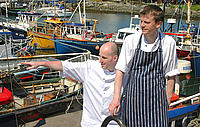 Paul Curry and Ray Moran at Greencastle Port - WWF Paul Curry and Ray Moran at Greencastle Port