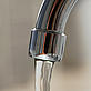 A tap in a suburban home