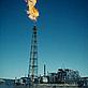 Burning off gas at an oil field Prudhoe Bay, Alaska - Peter Prokosch / WWF-Canon Burning off gas at an oil field Prudhoe Bay, Alaska